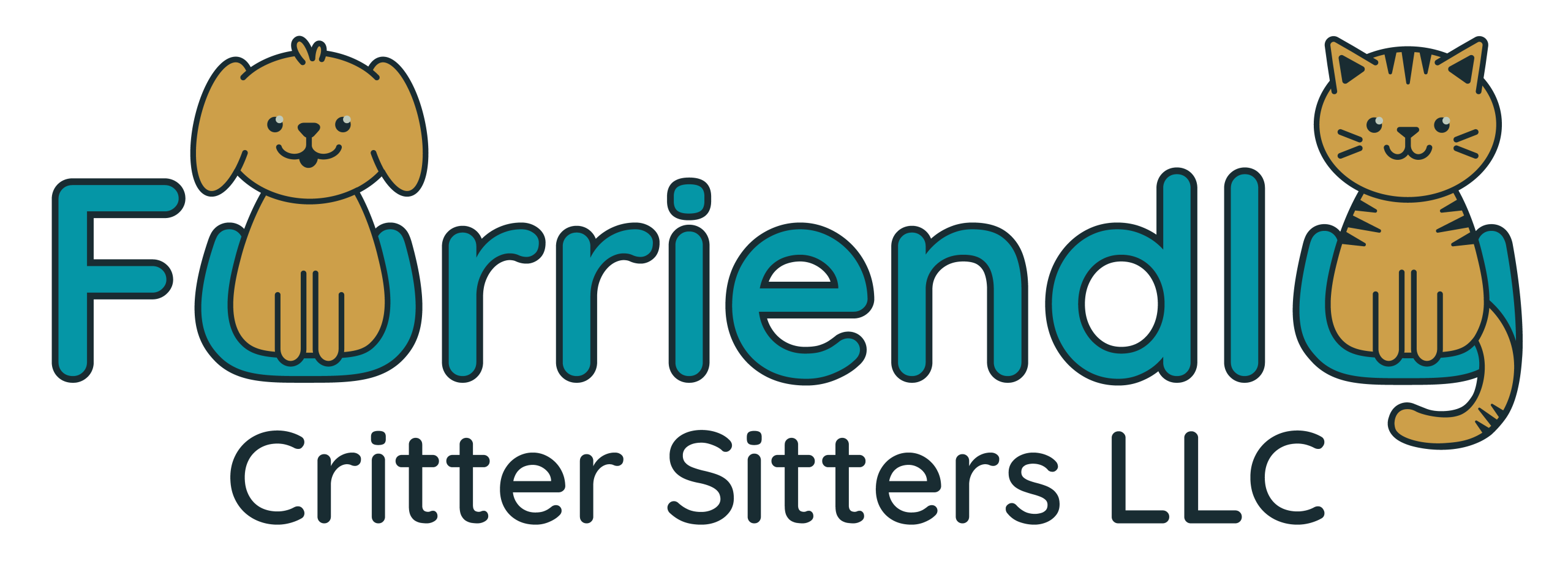 furriendly critter sitters LLC Logo